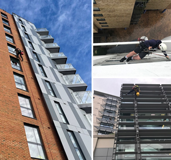 Abseiling Window Cleaning